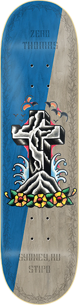ZERO THOMAS STIPO SKATEBOARD DECK-8.25