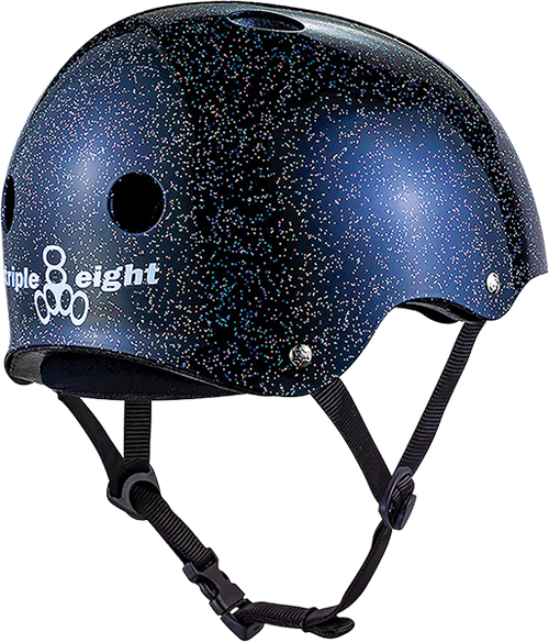 TRIPLE 8 CERTIFIED DEEP COVER XL/XXL-BLACK GLITTER