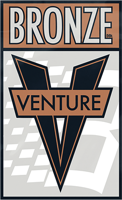 VENTURE X BRONZE AWAKE DECAL STICKER MEDIUM