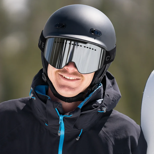 Carve White Out Goggles Black Chrome One Size