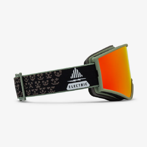 Electric EK1 Goggles Drama Moss Black Red Chrome