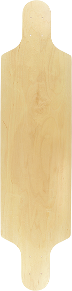 BLANK H8 LB TOP-MOUNT SKATEBOARD DECK-10x41 NAT