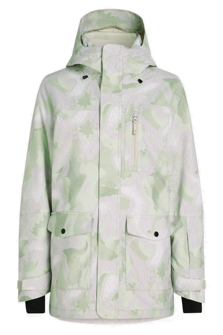 Oneill Utility Hybrid Snow Jacket Womens GreenDay Camo M