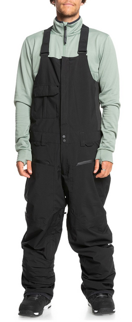 Quiksilver Utility Bibs Mens Black L