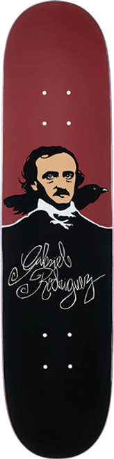 CHOCOLATE RODRIGUEZ POE REISSUE SKATEBOARD DECK-7.5