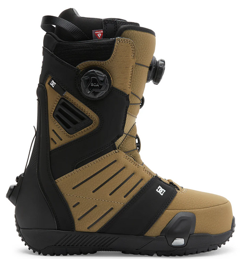 DC Judge Step On Snowboard Boots Mens 2025 Brown Black DC Judge Step On Snowboard Boots Mens 2025 Brown Black