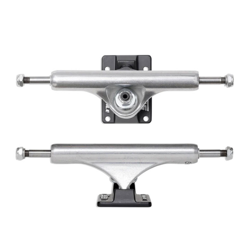 Slappy ST1 Low Hollow Trucks Silver Black 8.0 Set