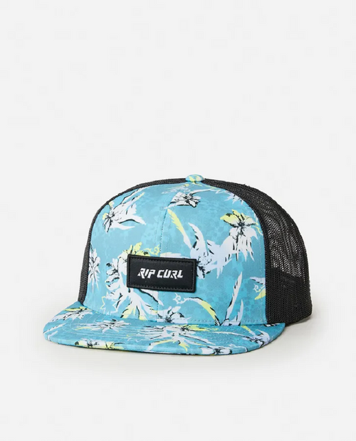 Rip Curl Combo Trucker Hat Blue Lagoon Snapback