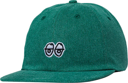 KROOKED EYES HAT ADJ-GREEN DENIM