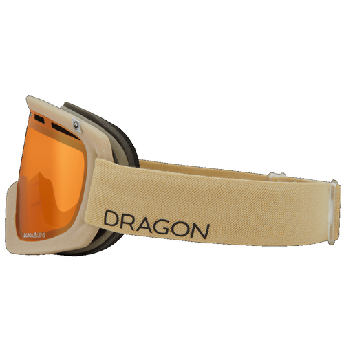 Dragon DR1 OTG Goggles Raw Amber Midnight Bonus Lens