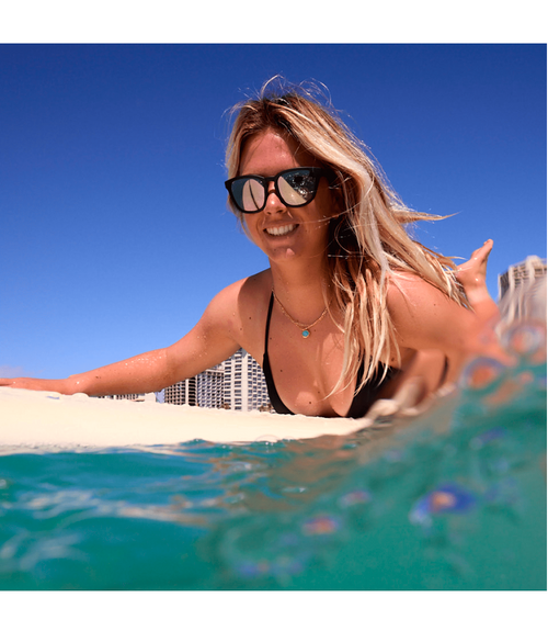 Dragon Dune H20 Polarized Matte Black LL Rose Gold