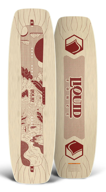 Liquid Force Noodle Wakeboard White Red 155