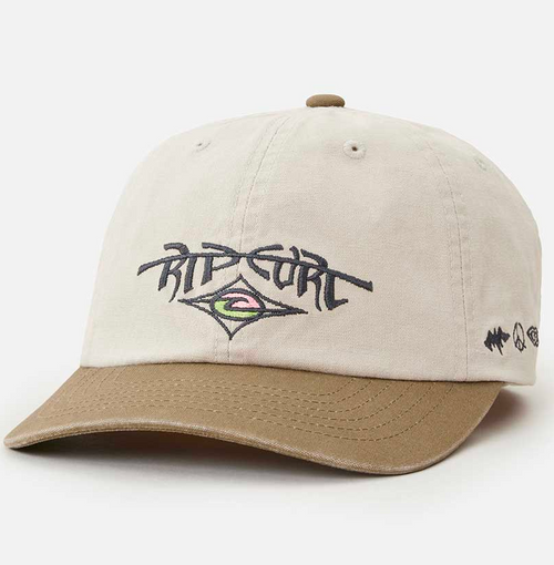Rip Curl Raw Energy Art Hat Olive Adjustable