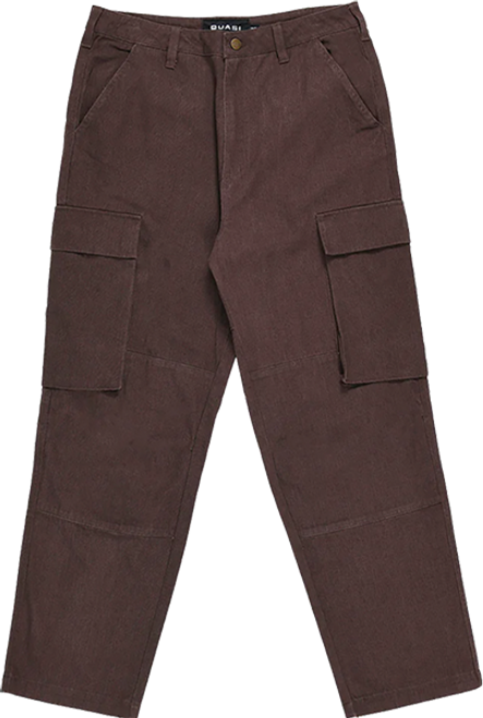 QUASI CACHE CARGO PANT 36-COFFEE