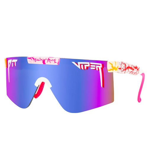 Pit Viper 2000 Sunglasses Aftershock Blue Purple Polarized