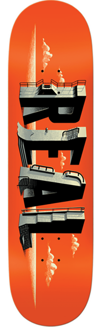 Real Spots Skateboard Deck Orange 8.5