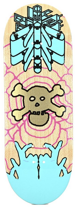 Blackriver Psy Hands 2.0 Pro Fingerboard Deck Teal 29mm Classic