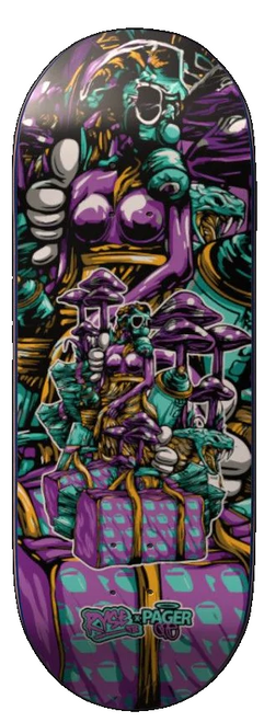 RYSE Mushroom Boss Pro Fingerboard Purple OG 32mm RYSE Mushroom Boss Pro Fingerboard Purple OG 32mm