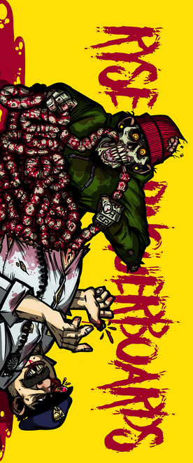 RYSE Zombie Pro Fingerboard Yellow OG 32mm RYSE Zombie Pro Fingerboard Yellow OG 32mm