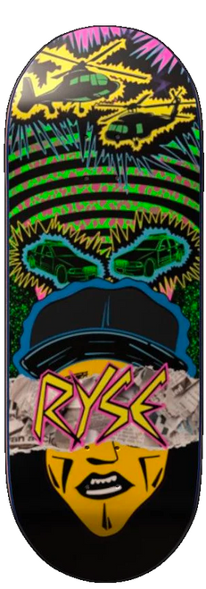 RYSE Getaway Pro Fingerboard Ryse Eyes OG 32mm