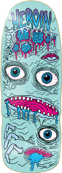 HEROIN MUTATOR MINI SKATEBOARD DECK-10.5