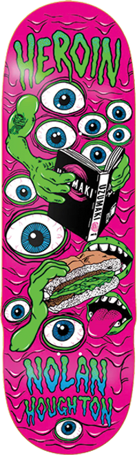 HEROIN NH MUTATE OR DIE SKATEBOARD DECK-9.5