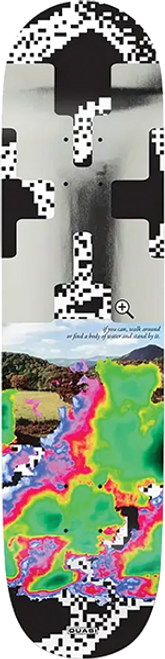QUASI ZOOM OUT SKATEBOARD DECK-8.12