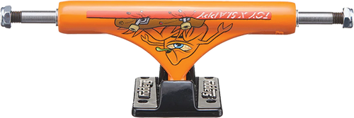 SLAPPY ST1 CLASSIC HOLLOW 8.5 TOY MACHINE ORG/BLK TRUCKS SET