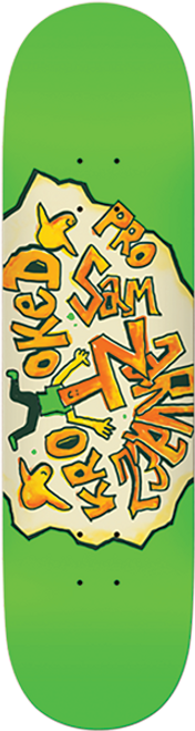 KRK NARVAEZ GREEN SKATEBOARD DECK-8.5