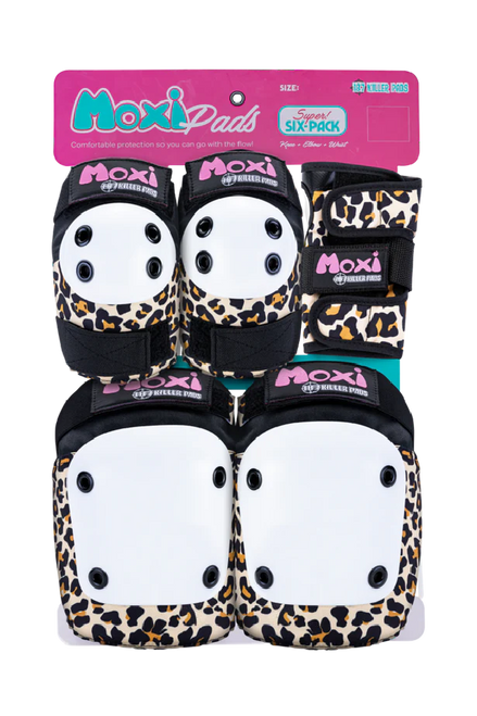 187 Killer Pads 6 Pack Junior Moxi Leopard One Size 187 Killer Pads 6 Pack Junior Moxi Leopard One Size