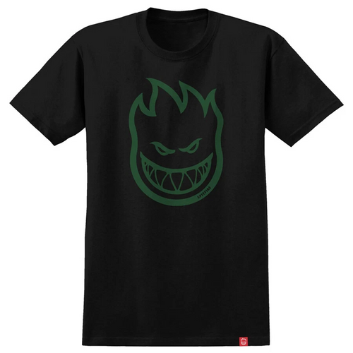 Spitfire Bighead SS Tshirt Black Green XL