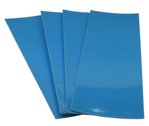 Social STICKY Fingerboard Grip Neon Blue 40x110mm