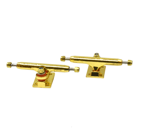 Social Indy Pro Fingerboard Trucks Gold Gold 32mm Social Indy Pro Fingerboard Trucks Gold Gold 32mm
