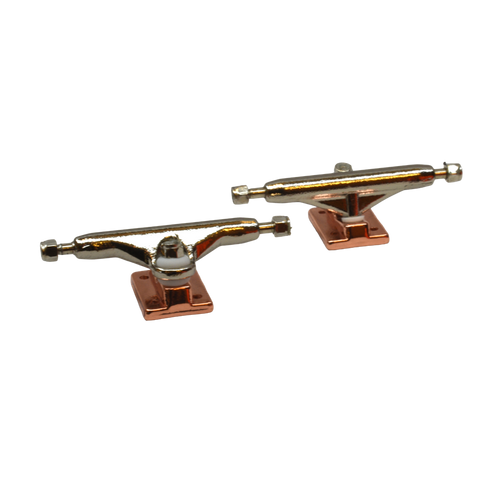 Social Venture Pro Fingerboard Trucks Rose Silver 36mm Social Venture Pro Fingerboard Trucks Rose Silver 36mm