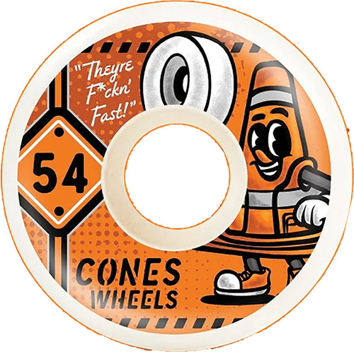 CONES BANNER CONICAL 54MM 99A WHEELS SET