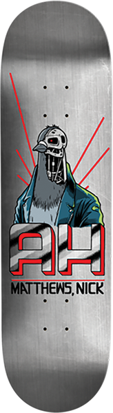 ANTI HERO MATTHEWS THE PIGEONATOR SKATEBOARD DECK 8.25