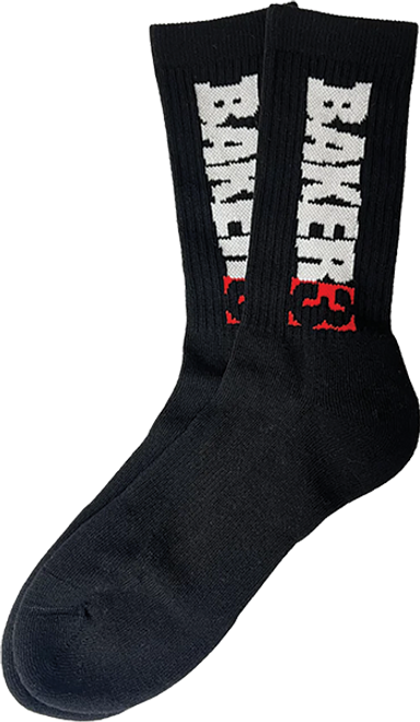 BAKER BAKER 3 SOCKS BLK