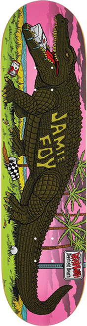 DEATHWISH FOY DEERFIELD MASCOT SKATEBOARD DECK 8.25 DEATHWISH FOY DEERFIELD MASCOT SKATEBOARD DECK 8.25