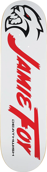 DEATHWISH FOY HEMI SKATEBOARD DECK 8.5 WHITE DEATHWISH FOY HEMI SKATEBOARD DECK 8.5 WHITE