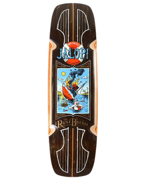 Anti Hero Jalopi Rust Bucket Skateboard Deck Brown Stain 9.2 x 31.6 Anti Hero Jalopi Rust Bucket Skateboard Deck Brown Stain 9.2 x 31.6