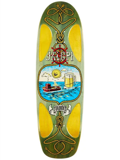 Anti Hero Jalopi Tug Boat Skateboard Deck Yellow 9.8 x 32.25 Anti Hero Jalopi Tug Boat Skateboard Deck Yellow 9.8 x 32.25