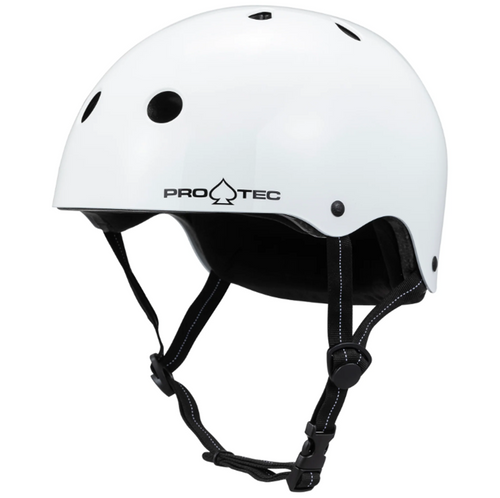 Protec Low Pro Certified Helmet Gloss White L/XL