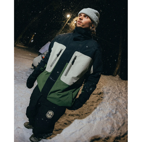 Souvenir S2000 Insulated Snow Jacket Mens Army Souvenir S2000 Insulated Snow Jacket Mens Army