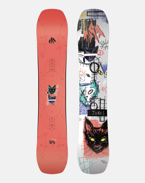 Jones Rally Cat Womens Snowboard 2026 Coral 145