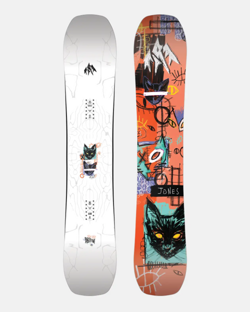 Jones Rally Cat Snowboard 2026 White 151