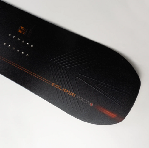 Never Summer Proto T3 Eclipse Snowboard 26 Black Orange 161 WIDE