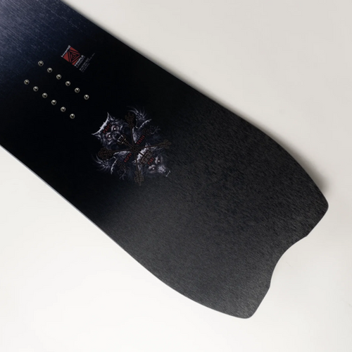 Never Summer Valhalla Snowboard 26 Grey Black 160
