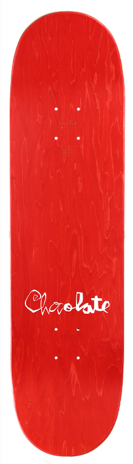 Chocolate Fernandez Scrunk Skateboard Deck Blue Brown 8.37 14.4wb
