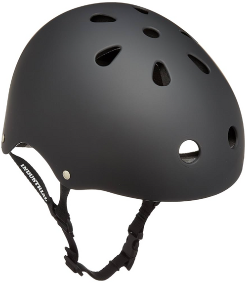 Industrial Skate Helmet Flat Black Medium
