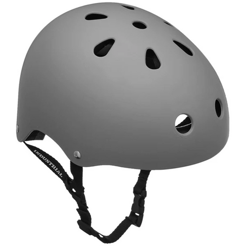 Industrial Skate Helmet Flat Grey Large Industrial Skate Helmet Flat Grey Large
